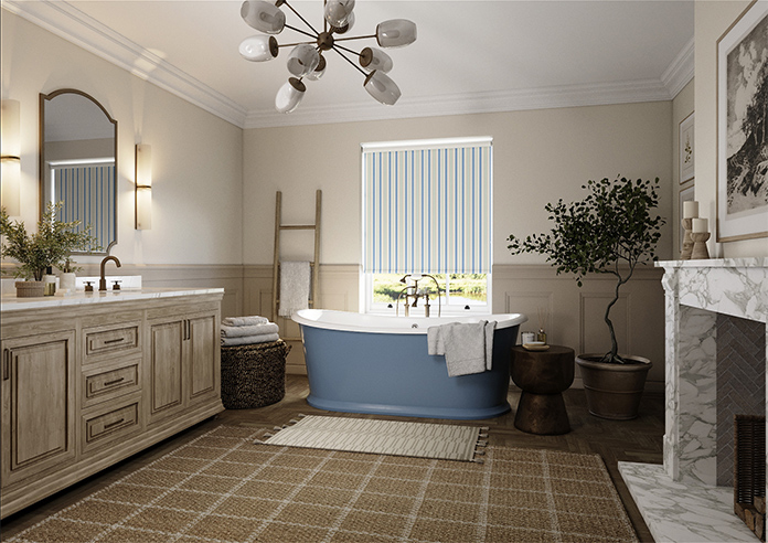 The British Stripe Co. George, Brighton No.1 - Twist&Fit Roller Blind - Image 7